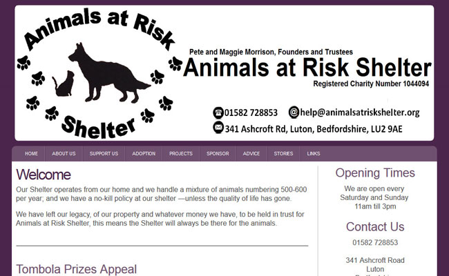 Animals at Risk Shelter - Luton