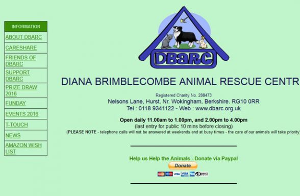 Diana Brimblecombe Rescue Centre - Wokingham