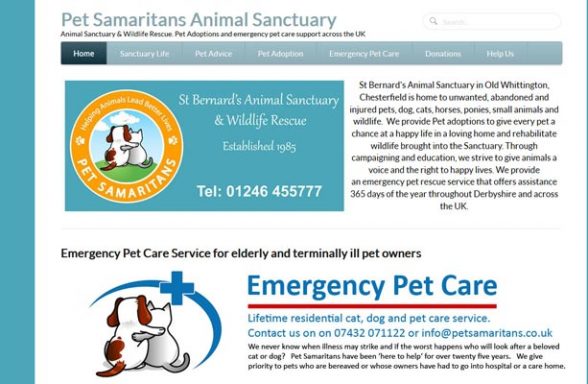 Pet Samaritans Animal Sanctuary - Chesterfield
