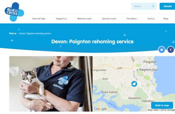 Blue Cross Rehoming Service - Paignton