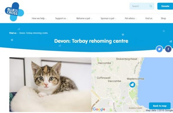 Blue Cross Rehoming Centre - Torquay