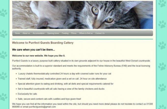 Purrfect Guests Boarding Cattery