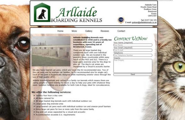 Arllaide Boarding Kennels and Cattery