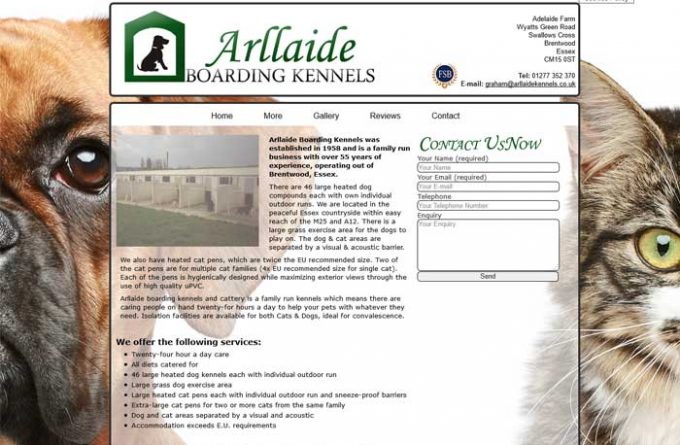 Arllaide Boarding Kennels and Cattery