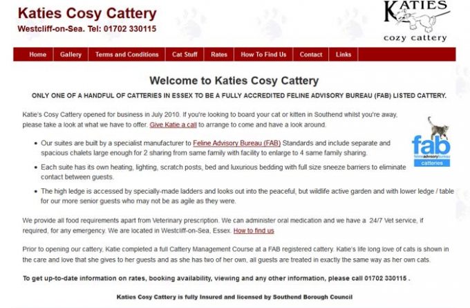 Katie's Cosy Cattery