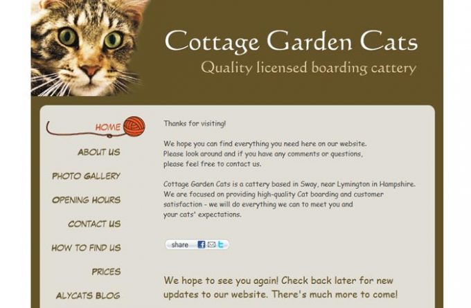 Cottage Garden Cats
