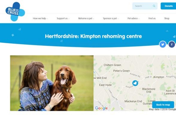 Blue Cross Rehoming Centre - Kimpton Bottom