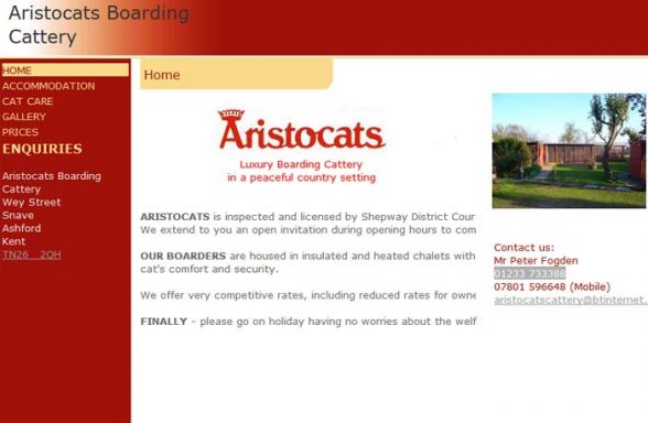 Aristocats Boarding Cattery