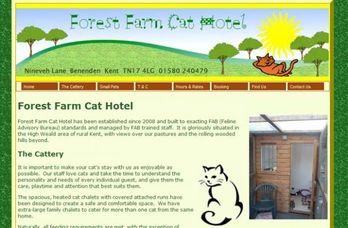 Forest Farm Cat Hotel