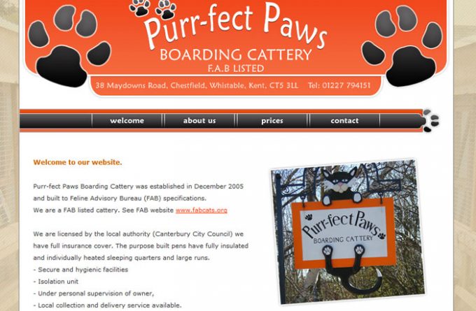 Purr-fect Paws Boarding Cattery