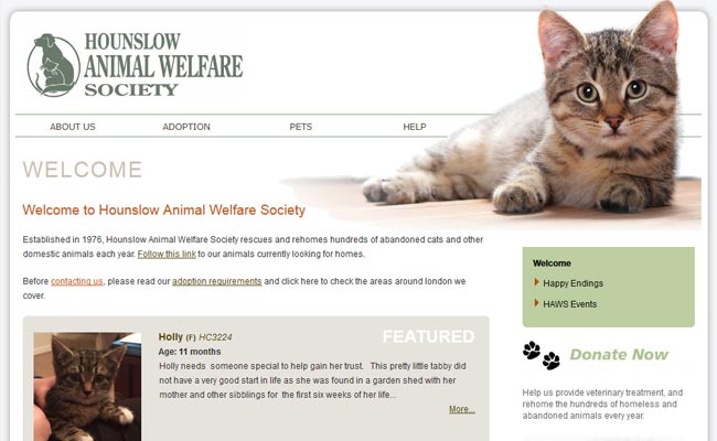 Hounslow Animal Welfare Society - Hounslow