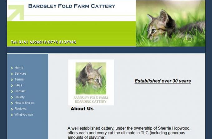 Bardsley Fold Farm Cattery