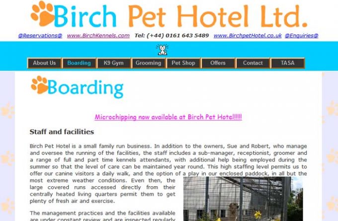 Birch Pet Hotel