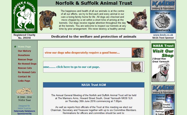 Norfolk and Suffolk Animal Trust - Great Yarmouth