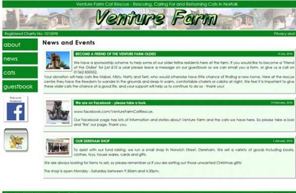 Venture Farm Cat Rescue - Dereham