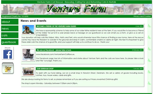 Venture Farm Cat Rescue - Dereham