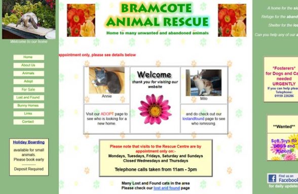Bramcote Animal Rescue - Nottingham