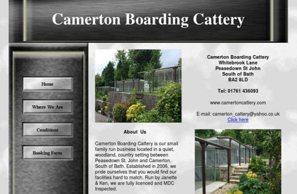 Camerton Boarding Cattery