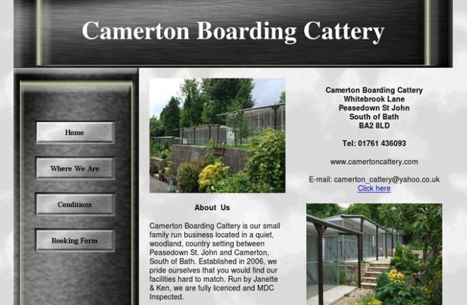 Camerton Boarding Cattery