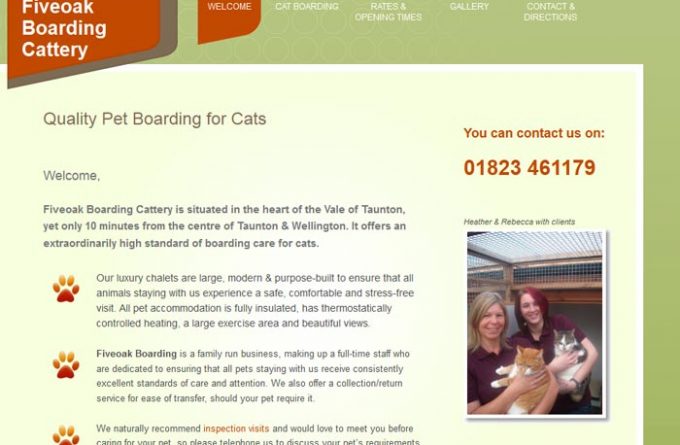 Fiveoak Boarding Cattery