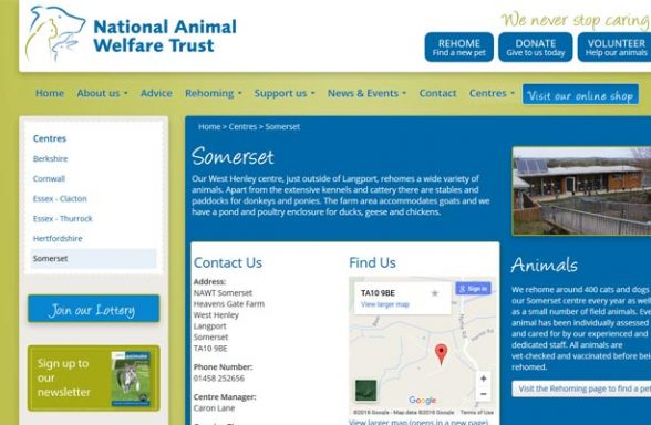 National Animal Welfare Trust - Langport