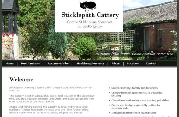 Sticklepath Boarding Cattery