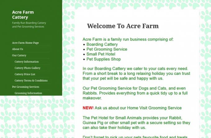 Acre Farm Boarding Cattery