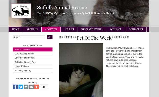 Suffolk Animal Rescue - Stowmarket