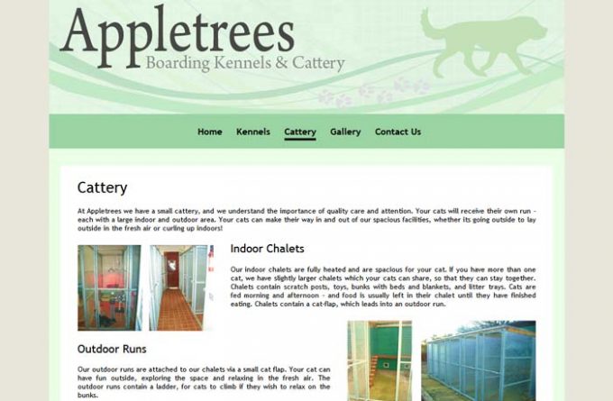 Appletrees Boarding Kennels and Cattery