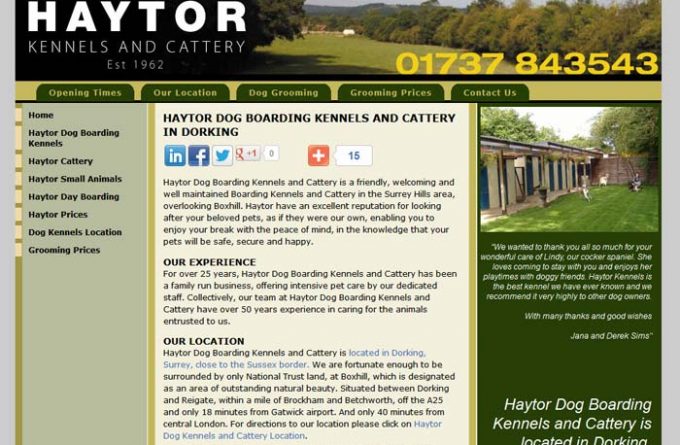 Haytor Kennels and Cattery