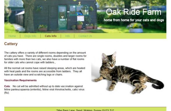 Oak Ride Farm Kennels and Cattery