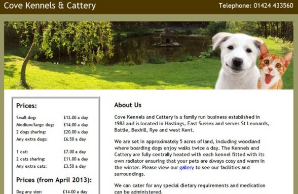 Cove Kennels and Cattery