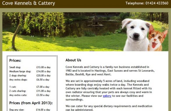 Cove Kennels and Cattery