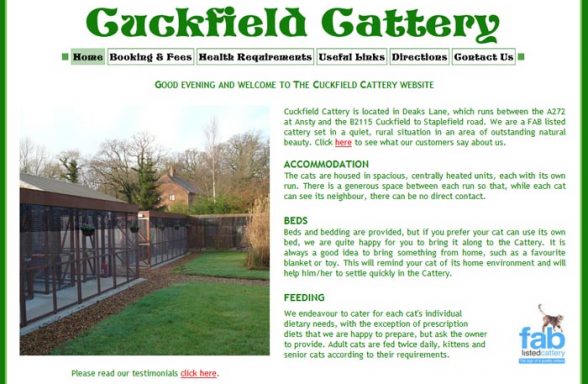 Cuckfield Cattery