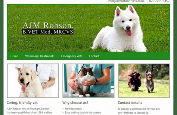 A.J.M Robson Vets