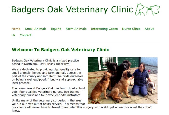 Badgers Oak Veterinary Clinic