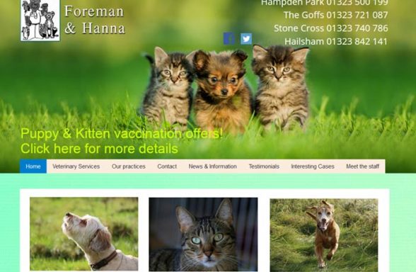 Foreman and Hanna Veterinary Surgeons