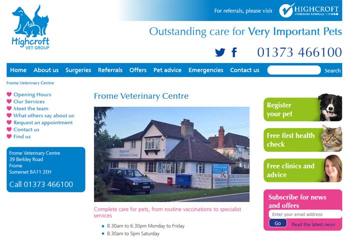 Frome Veterinary Centre