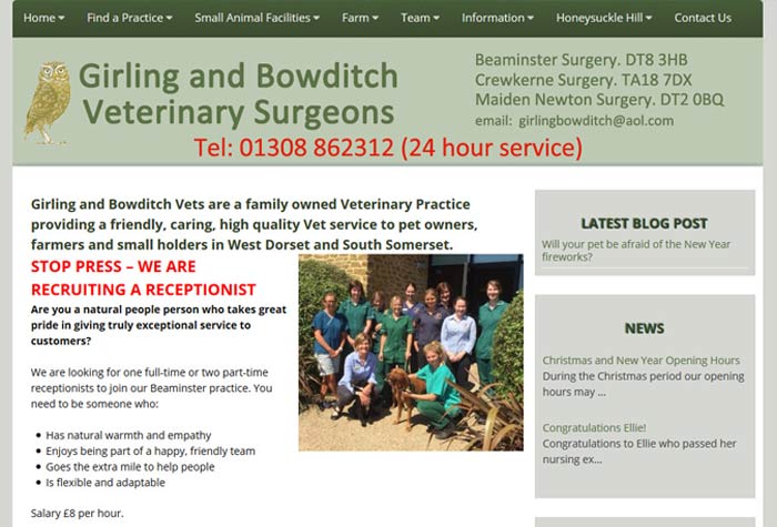 Girling and Bowditch Veterinary Surgeons