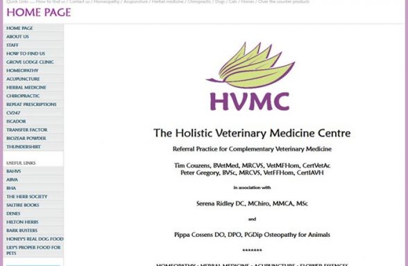 The Holistic Veterinary Medicine Centre