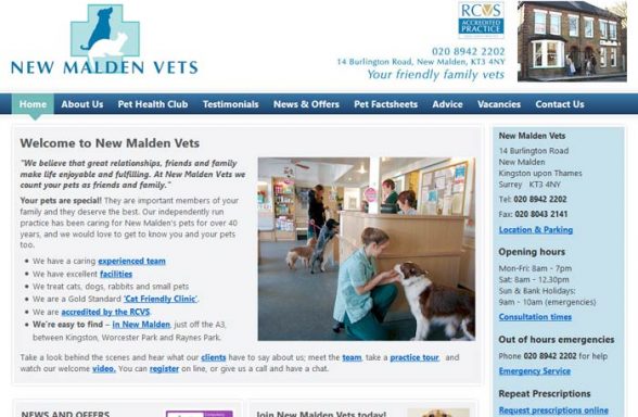 New Malden Vets