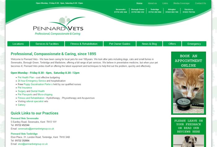 Pennard Vets Borough Green