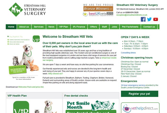 Streatham Hill Veterinary Surgery