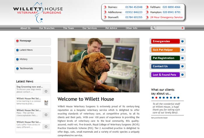 Willett House Veterinary Surgeons