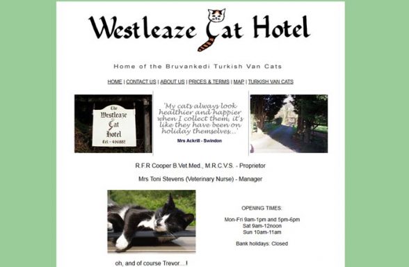 West Leaze Cat Hotel