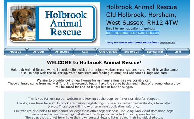 Holbrook Animal Rescue - Horsham